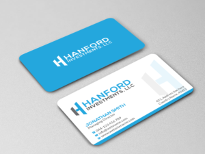 Business Card Design by Creations Box 2015 for Hanford Investments, LLC | Design: #21124007
