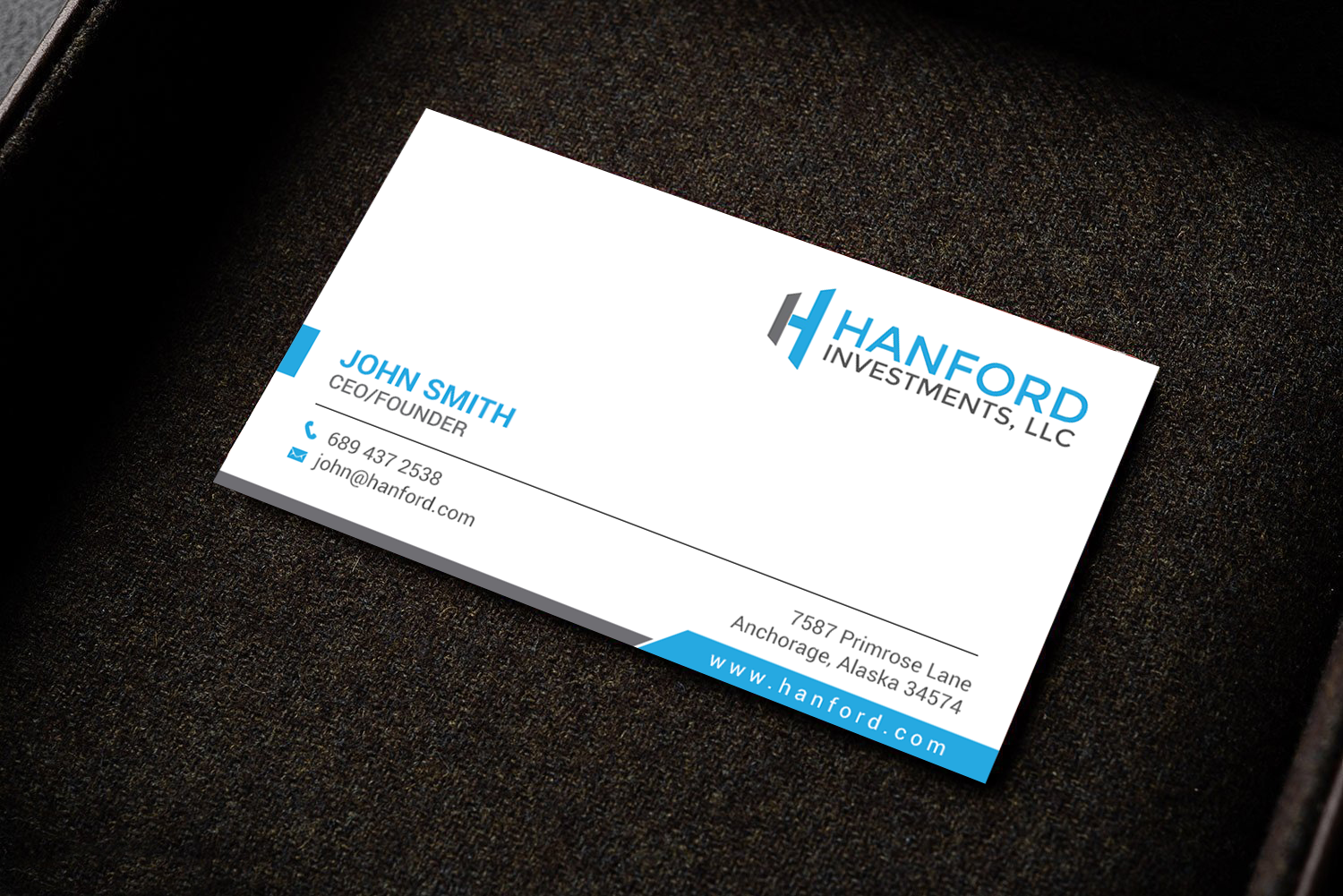 Business Card Design by chandrayaan.creative for Hanford Investments, LLC | Design #21123427