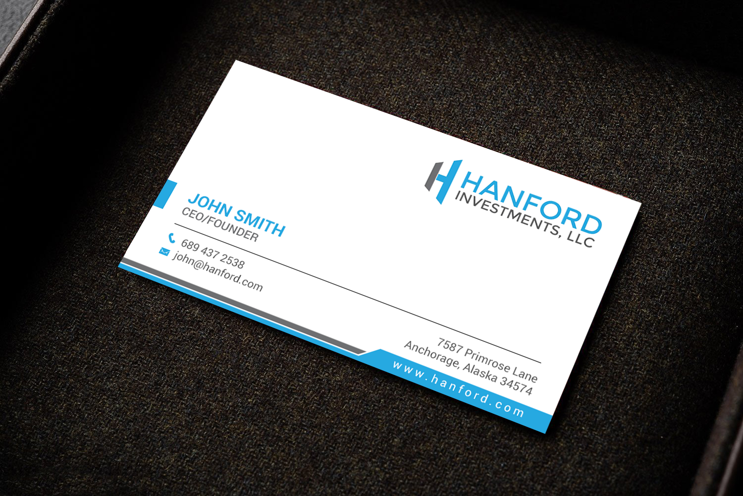 Business Card Design by chandrayaan.creative for Hanford Investments, LLC | Design #21123428