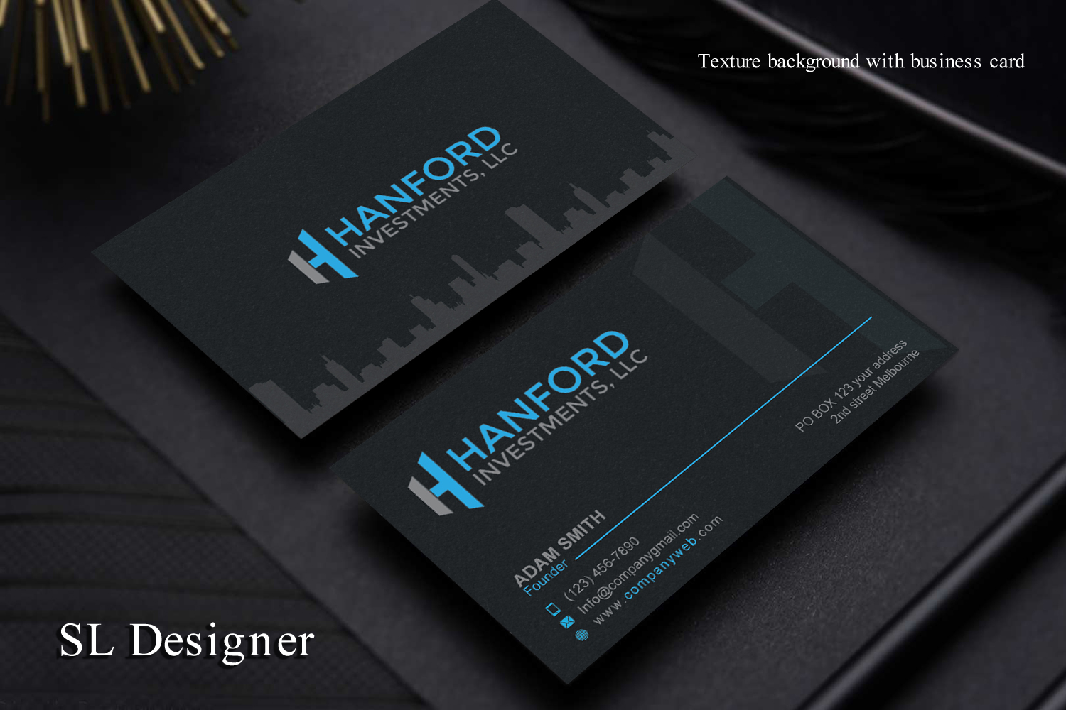 Business Card Design by SL Designer for Hanford Investments, LLC | Design #21119707