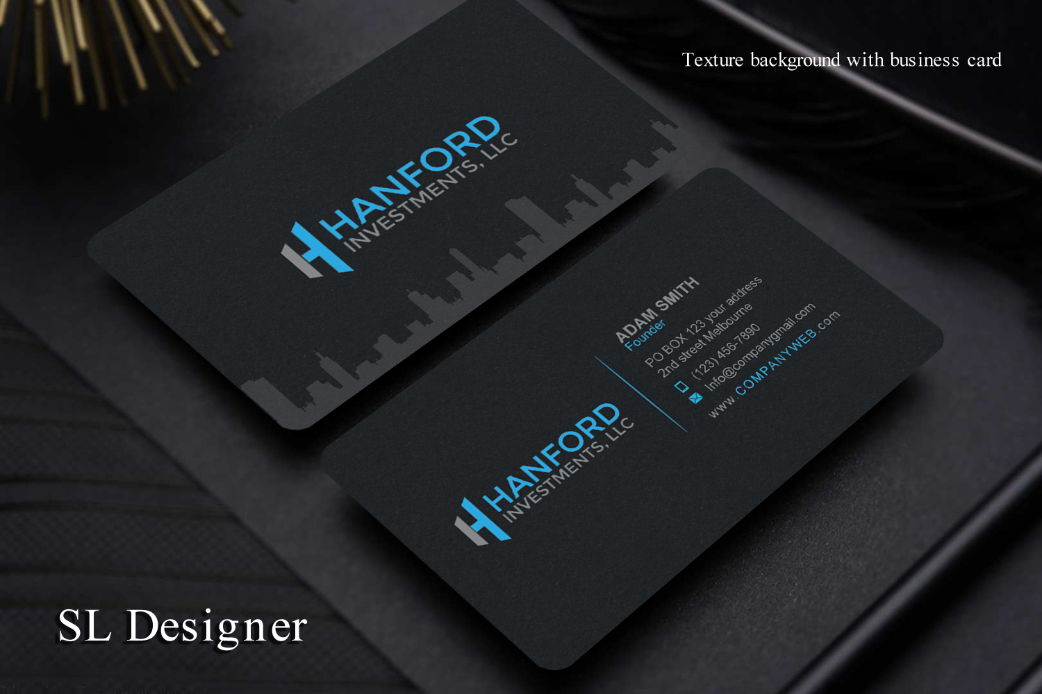 Business Card Design by SL Designer for Hanford Investments, LLC | Design #21119708