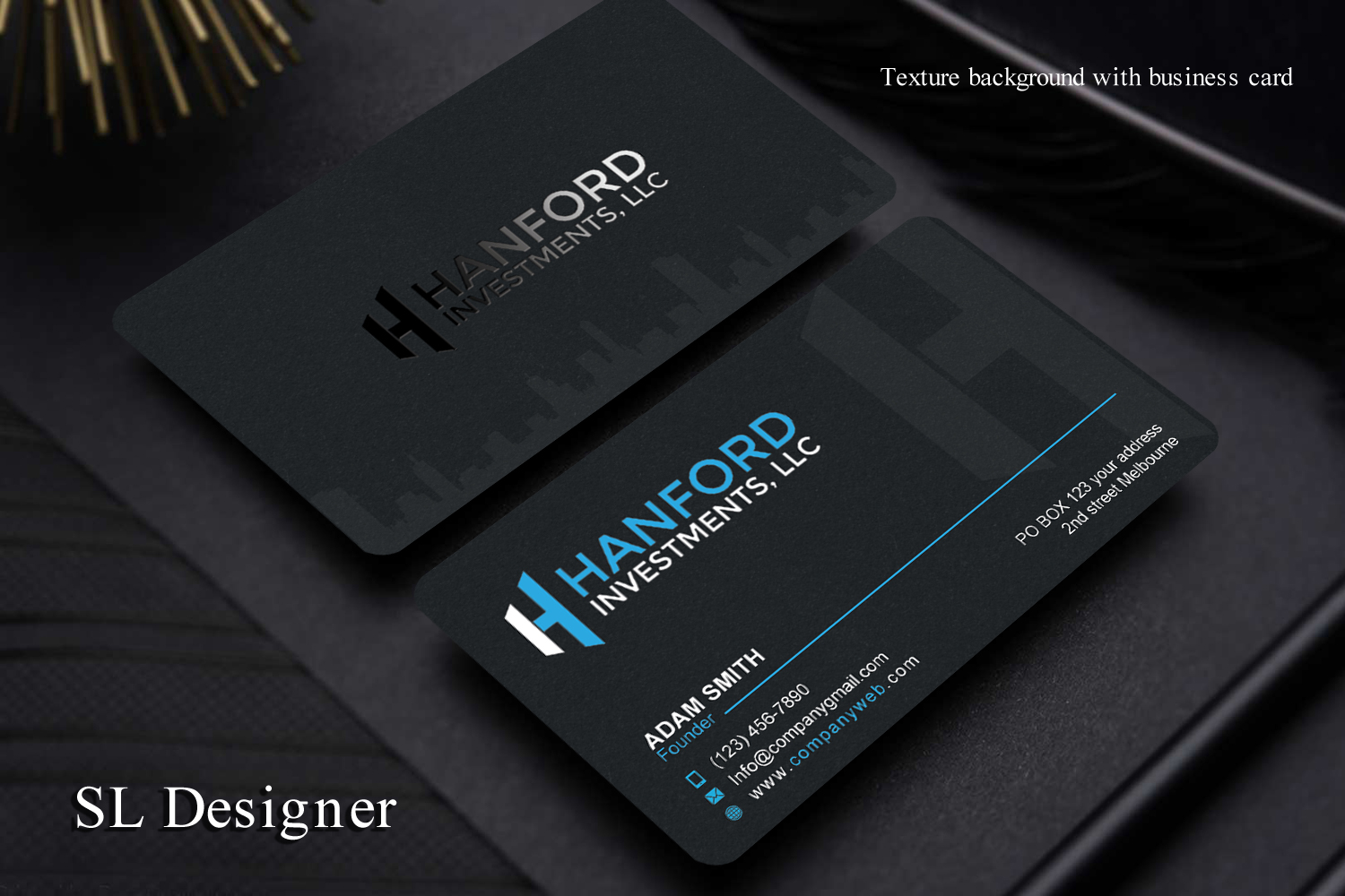 Business Card Design by SL Designer for Hanford Investments, LLC | Design #21119709
