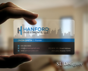 Hanford Investments Business Cards | Diseño de Tarjeta de Presentación por SL Designer