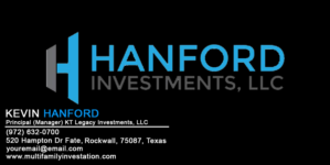 Visitenkarten-Design von Yudha 1 für Hanford Investments, LLC | Design: #21127231