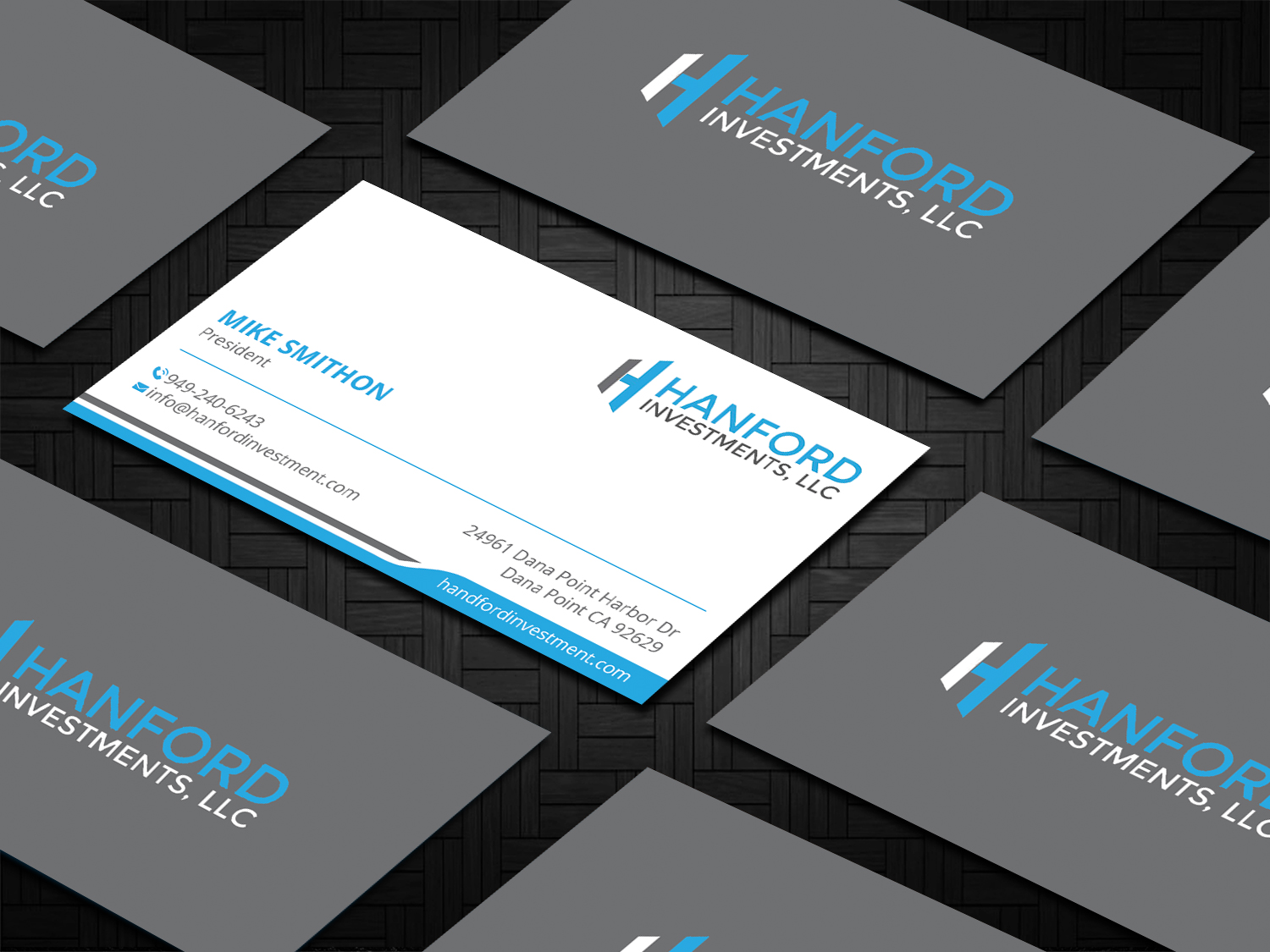 Business Card Design by concerntable for Hanford Investments, LLC | Design: #21153722