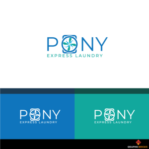 Pony Express Laundry | Logo-Design von Graphic Bricks