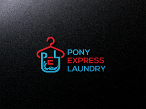 Pony Express Laundry | Logo-Design von Design Solving
