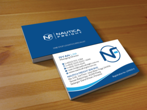 Design de Carte de Visite par Creations Box 2015 pour Nautica Freight | Design #21106469