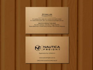 Business Card Design by Creations Box 2015 for Nautica Freight | Design: #21106472