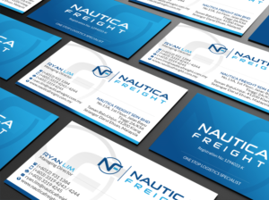 Design de Carte de Visite par Creations Box 2015 pour Nautica Freight | Design : #21109842