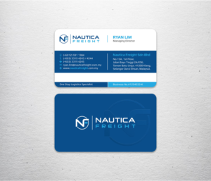 Business Card Design by Tripti Ranjan Gain for Nautica Freight | Design: #21121913