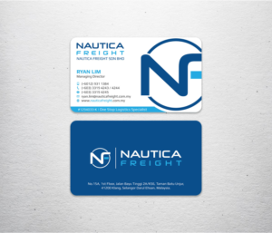 Business Card Design by Tripti Ranjan Gain for Nautica Freight | Design: #21121915