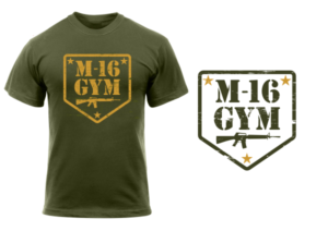 Logo Design by Amduat Design for M16 GYM | Design: #21102007