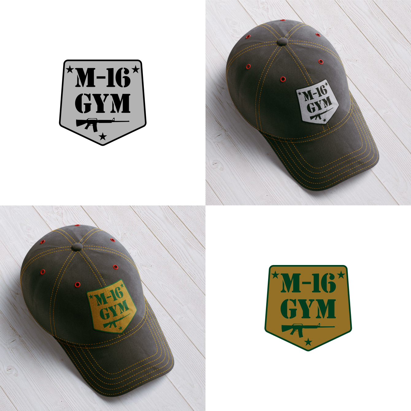 Logo Design by Resti Widayanti for M16 GYM | Design #21105008