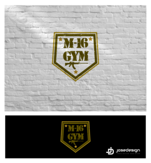 M16 GYM | Logo Design by JoseDesign