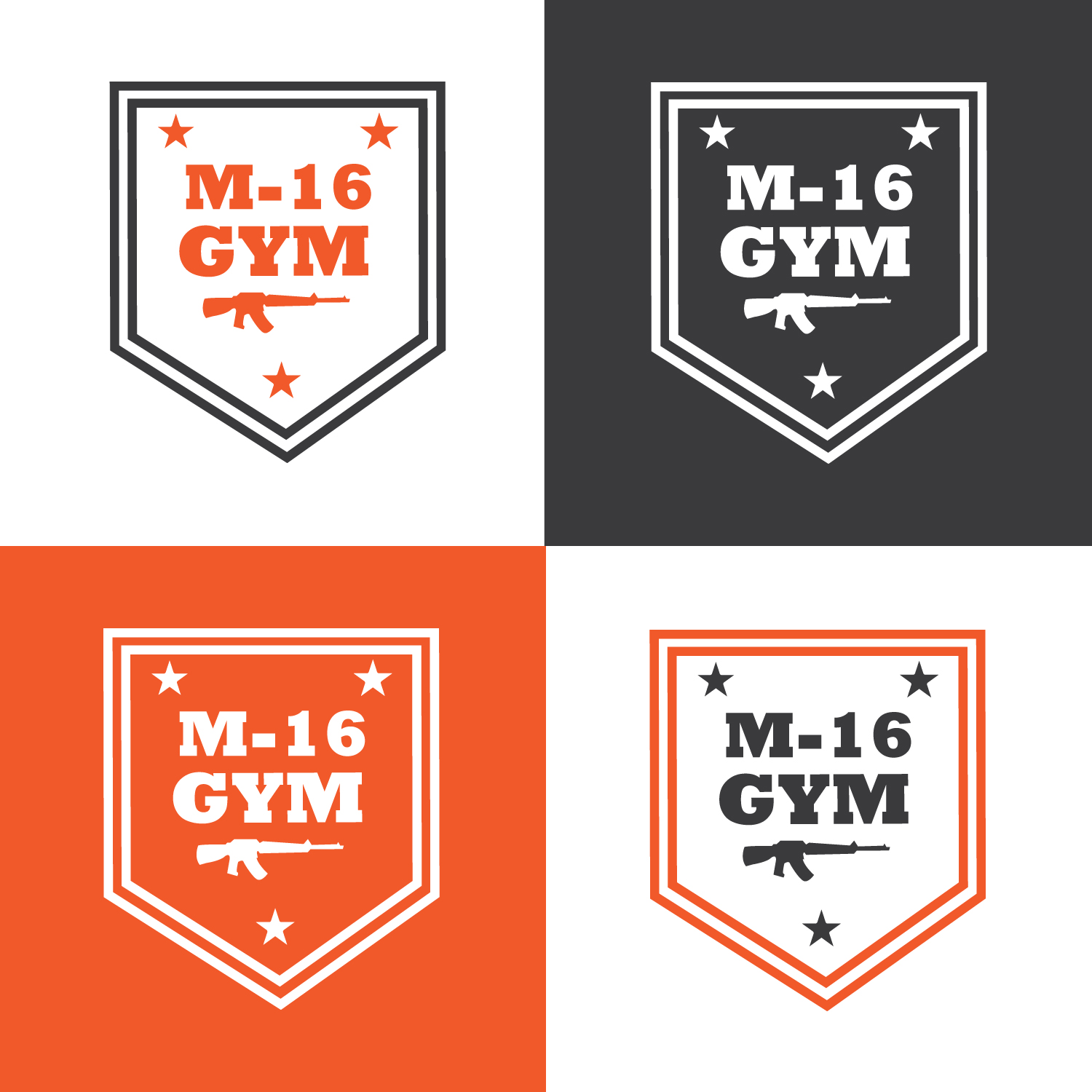 Logo-Design von k.l.s.chatterjee 2 für M16 GYM | Design #21102877