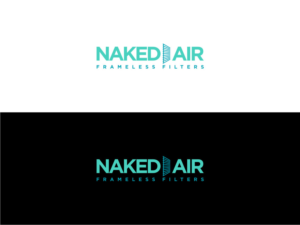 Naked Air Frameless Filters  | Logo Design by Atvento Graphics