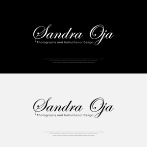 Sandra Oja Photography and Instructional Design | Logo Design by sushsharma99