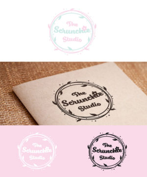 The Scrunchie Studio | Logo Design by Amethystica