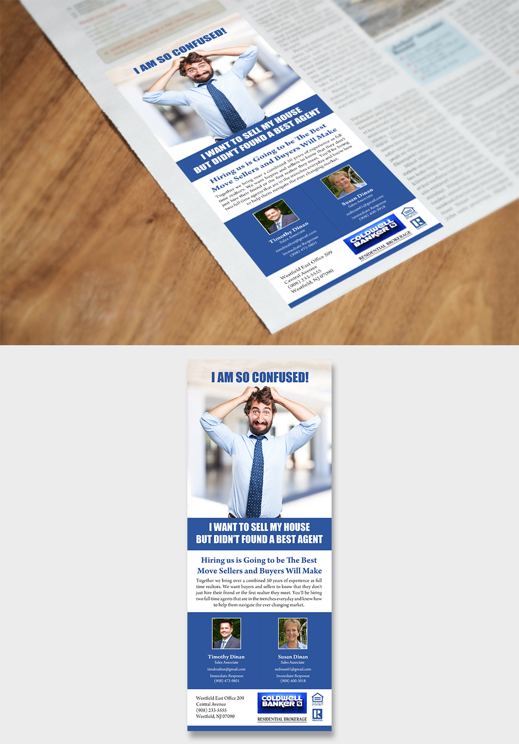 Zeitungsanzeige-Design von SWASTIK für dieses Projekt | Design #21111037