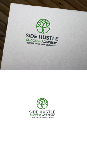 Side Hustle Success Academy - "Create your own Economy" | Logo Design by logo_s