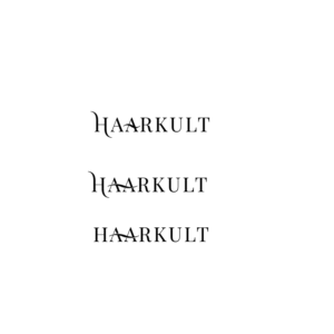 Logo Design by Ves-Boycheva for Haarkult Franpet Frisörbetrieb | Design: #21108130