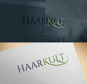Logo Design by design_ghost 2 for Haarkult Franpet Frisörbetrieb | Design: #21108113