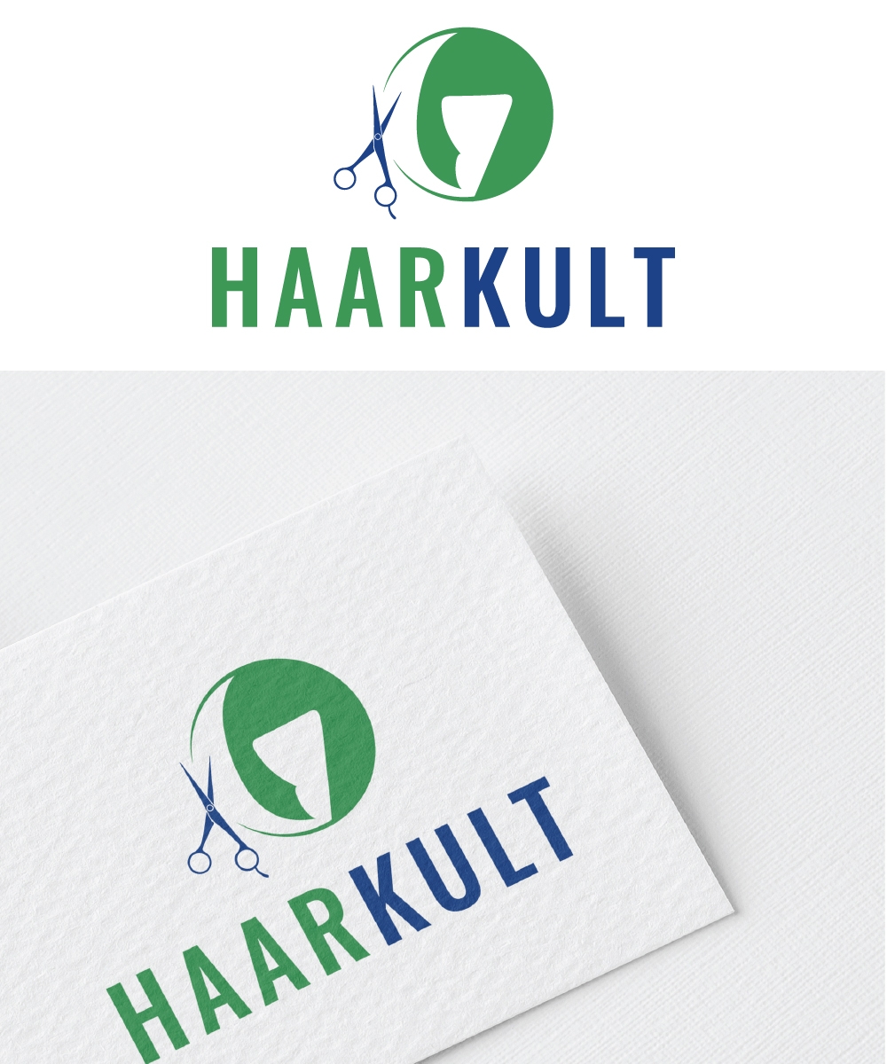 Logo Design by blackowl8 for Haarkult Franpet Frisörbetrieb | Design #21108940