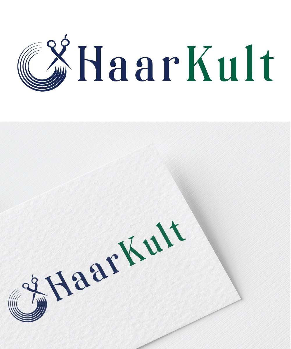 Logo Design by blackowl8 for Haarkult Franpet Frisörbetrieb | Design #21111157