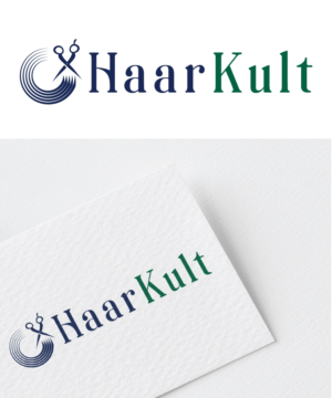 Logo Design by blackowl8 for Haarkult Franpet Frisörbetrieb | Design: #21111157