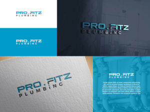 Pro. Fitz. Plumbing  | Logo Design by happybrain design