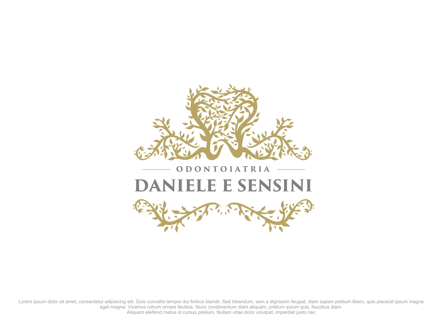 Logo Design by artswolf for Studio di Odontoiatria Daniele e Sensini | Design #21347142