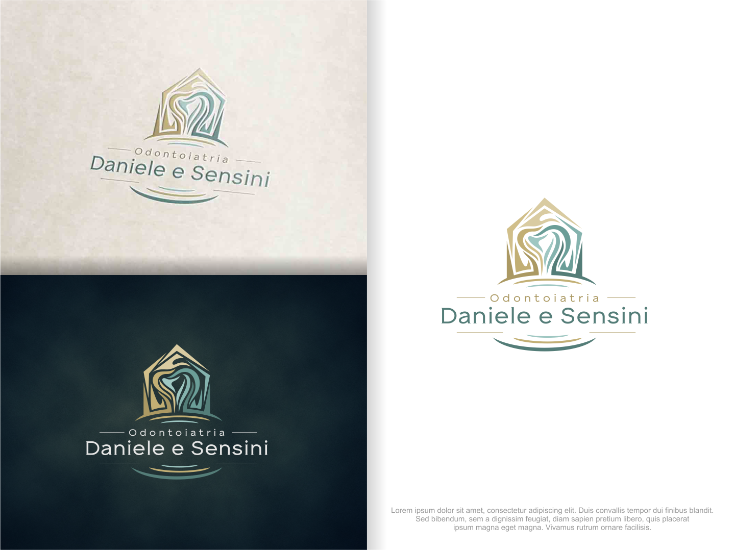 Logo Design by artswolf for Studio di Odontoiatria Daniele e Sensini | Design #21347143