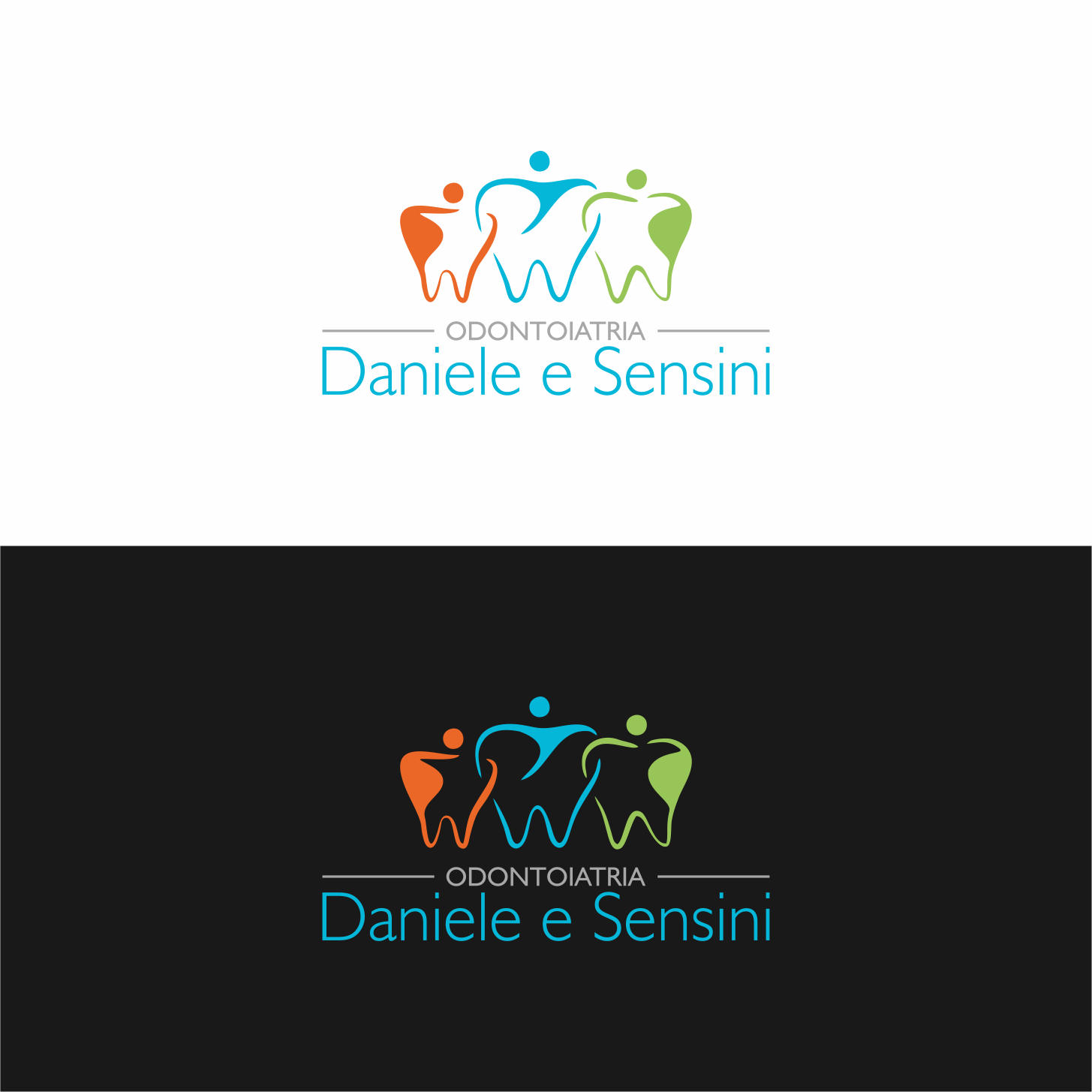 Logo Design by Khalik for Studio di Odontoiatria Daniele e Sensini | Design #21312794
