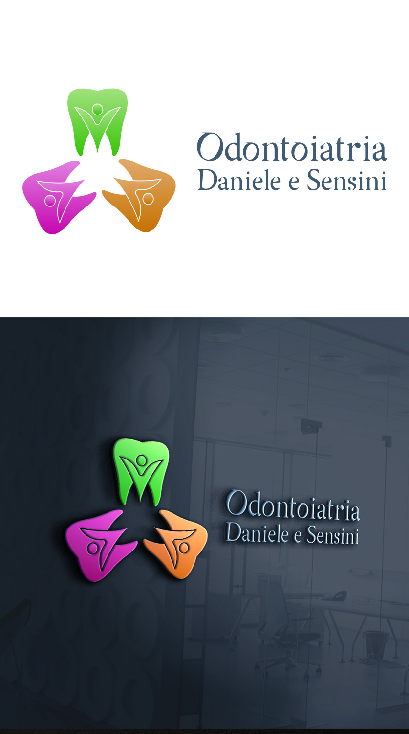 Logo Design by faical kasimi 2 for Studio di Odontoiatria Daniele e Sensini | Design #21306037