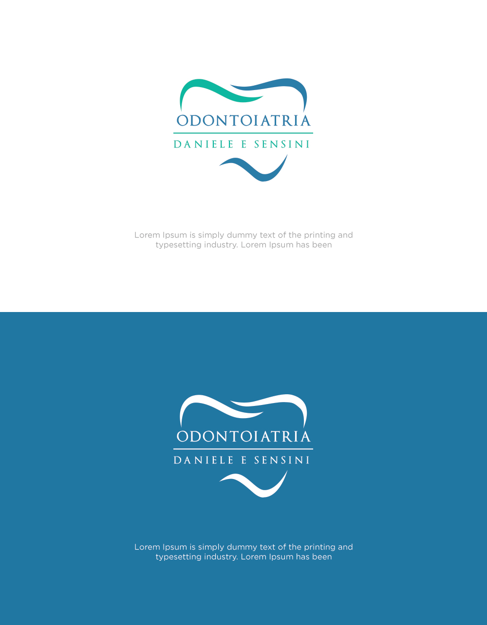 Logo Design by luthfansa 2 for Studio di Odontoiatria Daniele e Sensini | Design #21491984