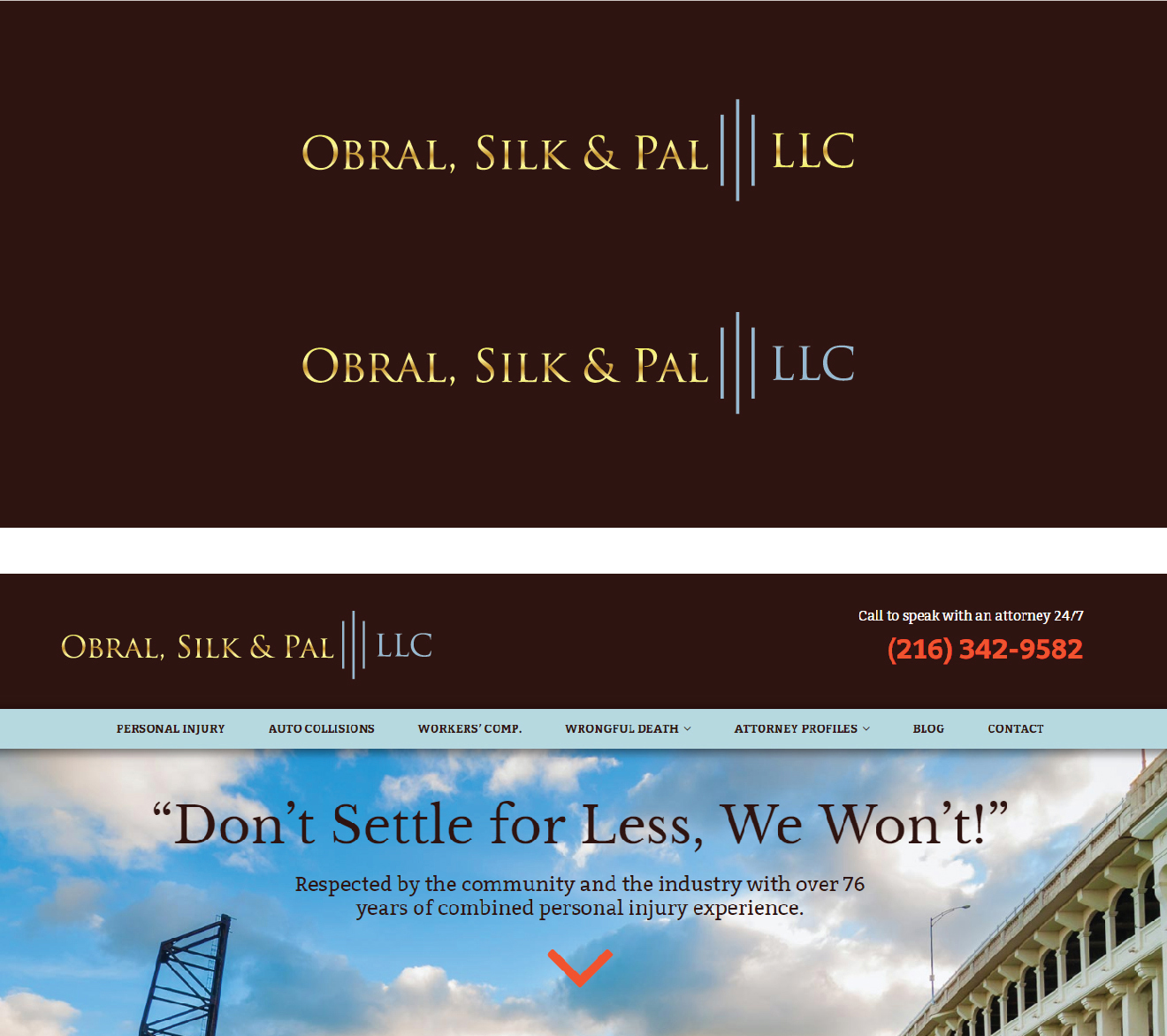 Logo Design by Ves-Boycheva for Obral, Silk & Associates, LLC | Design #21164800