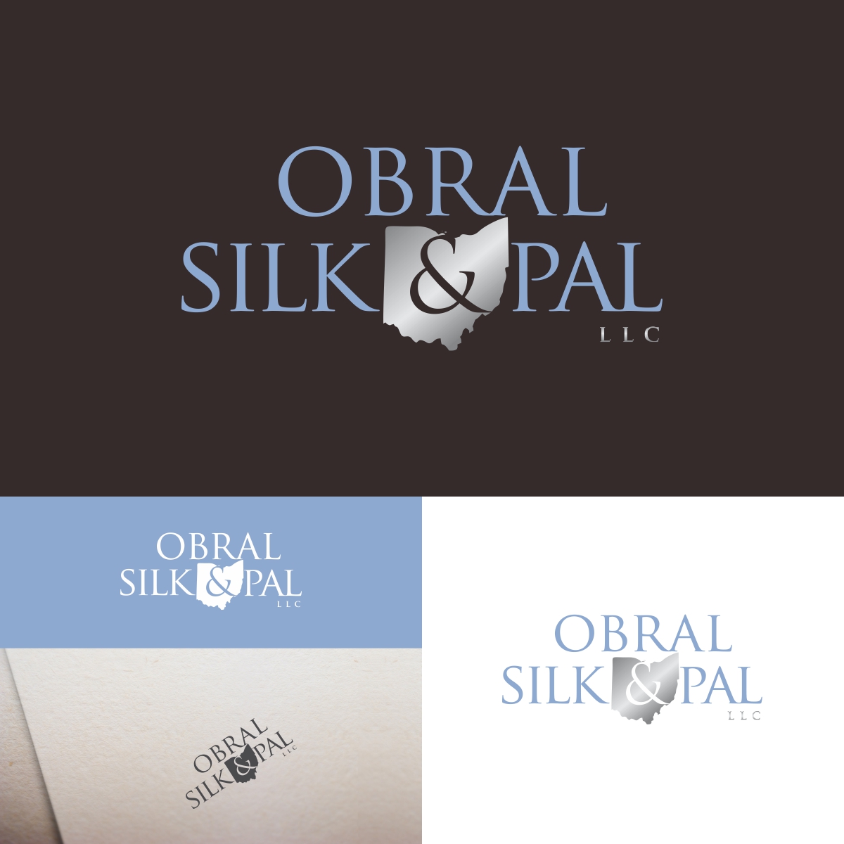 Logo Design by Kreative Fingers for Obral, Silk & Associates, LLC | Design: #21149985