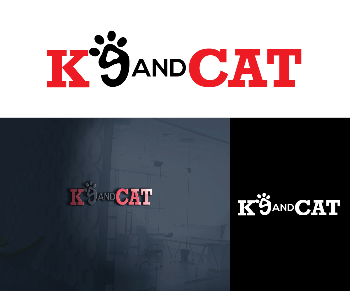 Logo Design by k.l.s.chatterjee 2 for K9andCat Ltd | Design #21132063