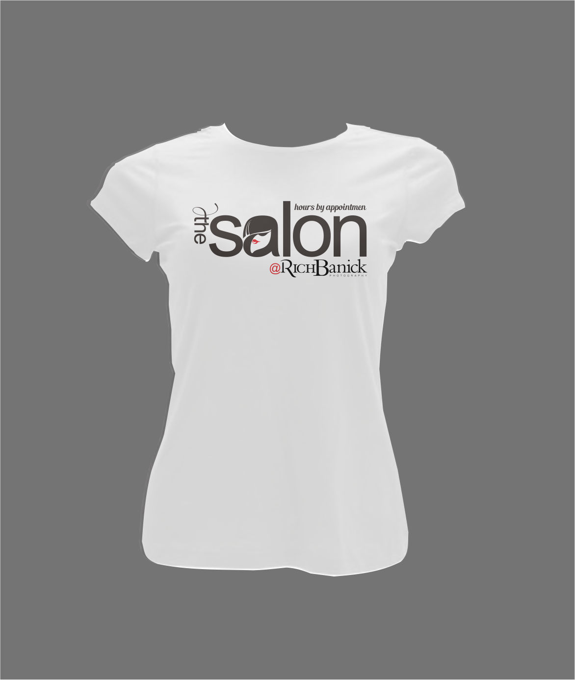 salon t shirt with logo