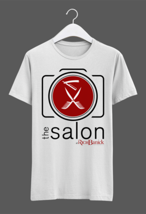The Salon at Rich Banick Photography | T-shirt Design by SAI DESIGNS