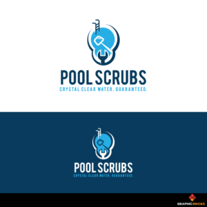 Pool Scrubs | Crystal Clear Water. Guaranteed. | Logo-Design von Graphic Bricks