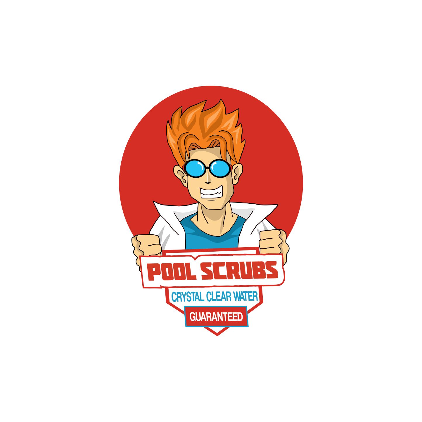 Diseño de Logo por dmoeksa para Pool Scrubs | Diseño #21188791