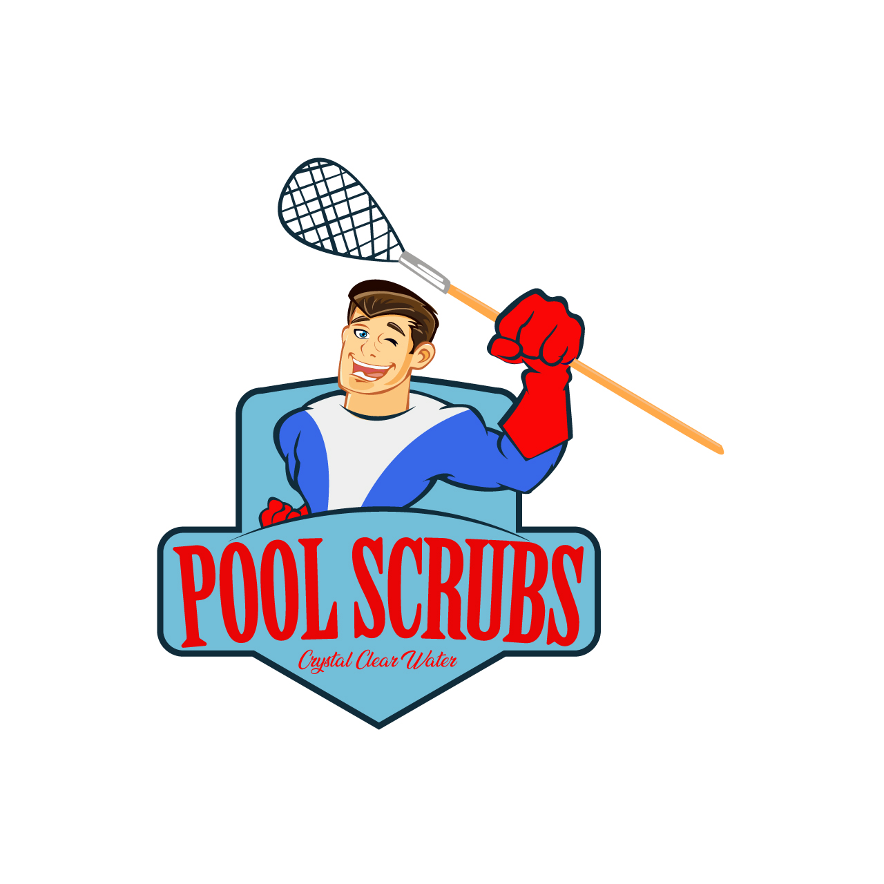 Diseño de Logo por melsdesign para Pool Scrubs | Diseño #21131026