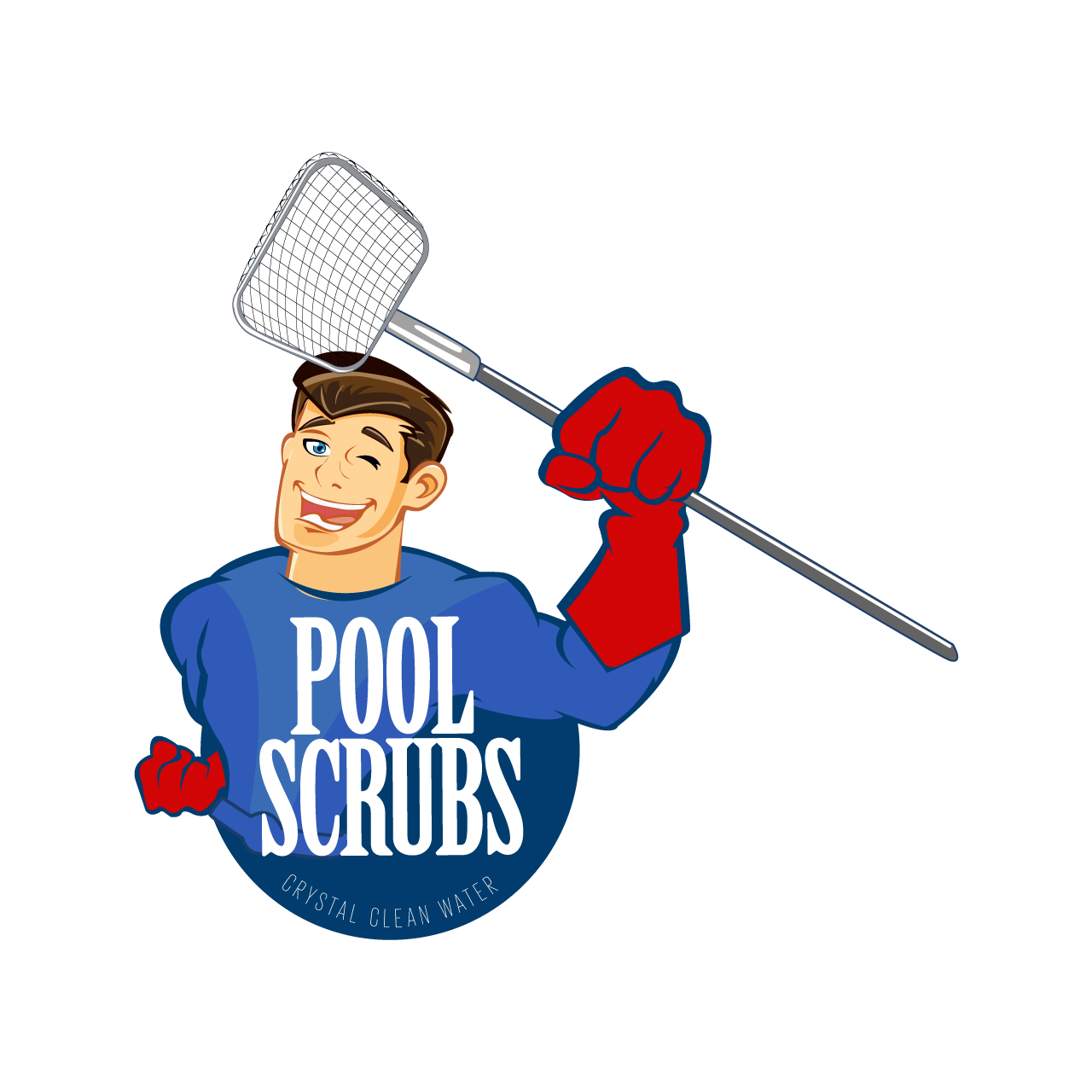 Diseño de Logo por melsdesign para Pool Scrubs | Diseño #21138701