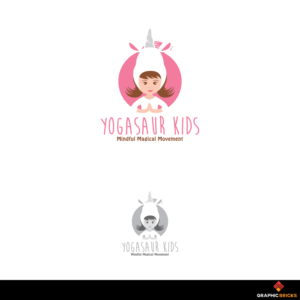 Yogasaur Kids (tagline: Mindful Magical Movement) | Logo Design by Graphic Bricks
