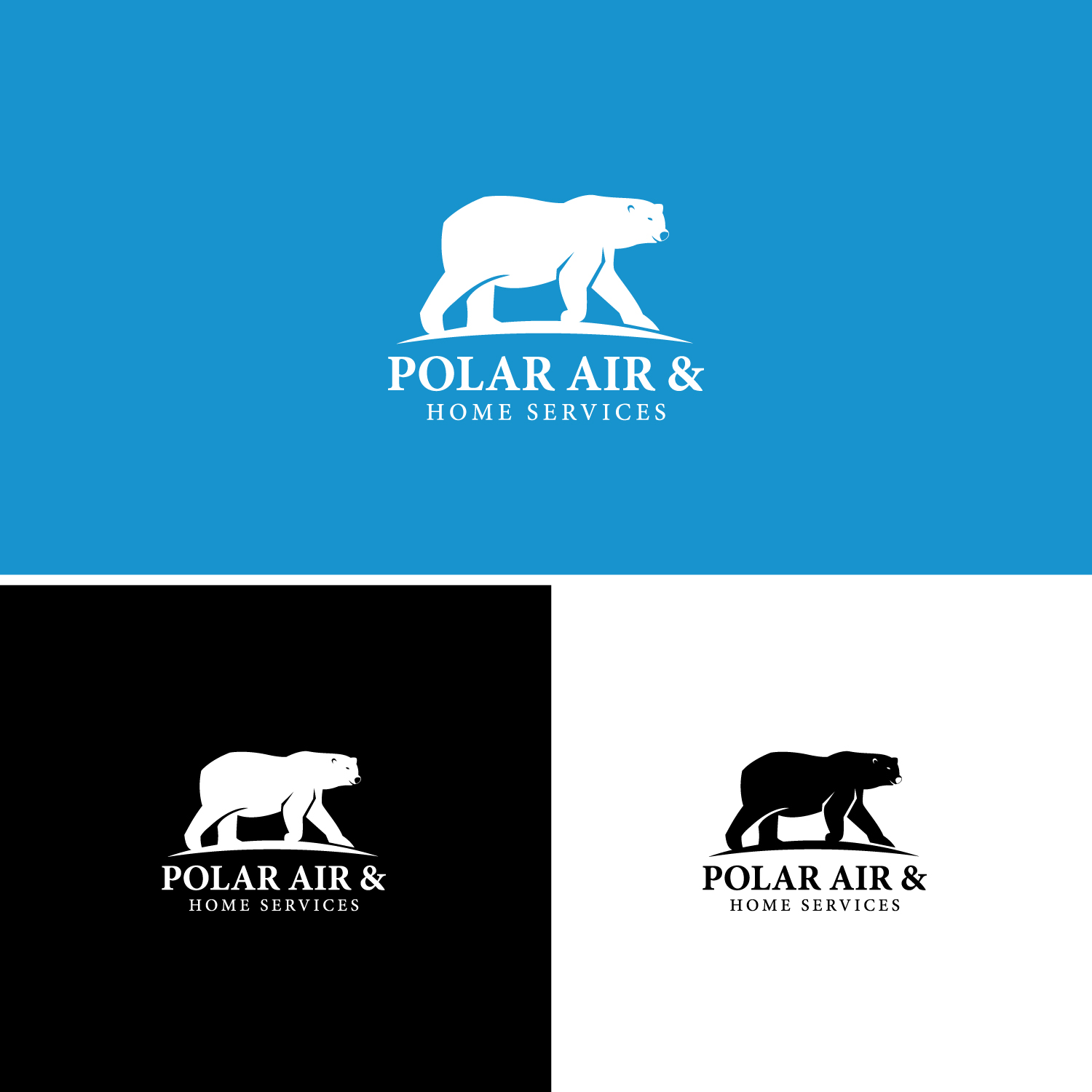 Logo Design by sankar999 for Polar Air & Home Services  | Design #21117221