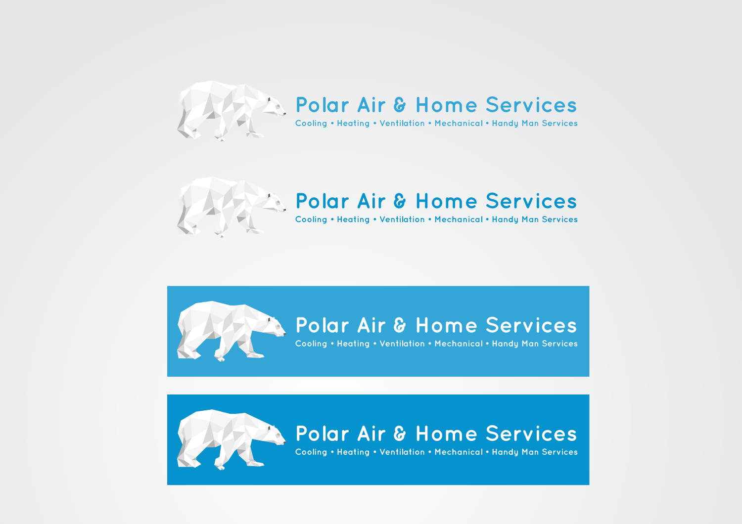 Logo Design by souha chaouachi 2 for Polar Air & Home Services  | Design #21114973