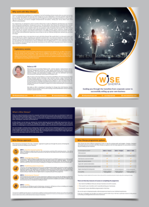 Brochure Design by alex989 for Wise Sherpa | Design: #21118533