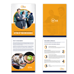 Brochure Design by debdesign for Wise Sherpa | Design: #21125801